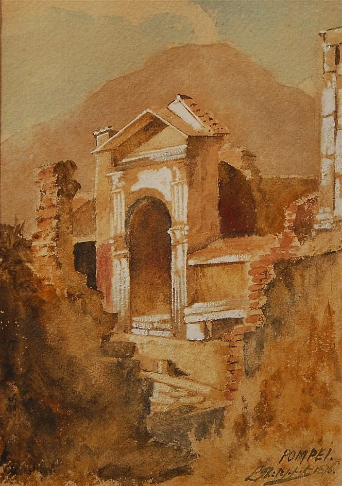 Veduta di Pompei